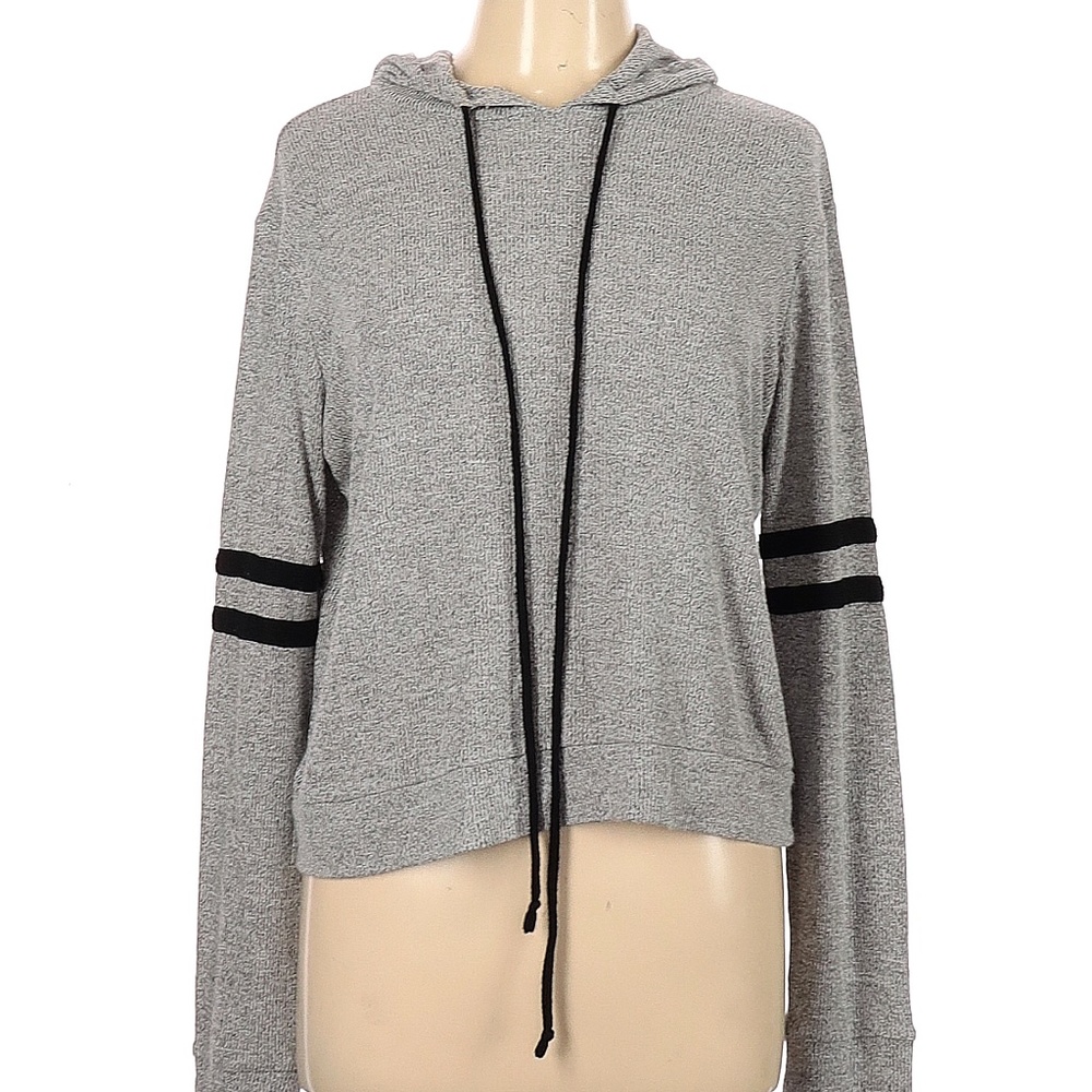 Gray Pullover Hoodie